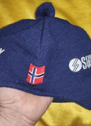 Спортивна фірмова шапка шапочка.swix sport norway .м-л-хл.56-587 фото
