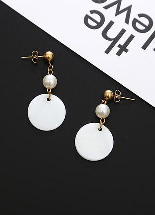 Сережки. колір золото або срібло