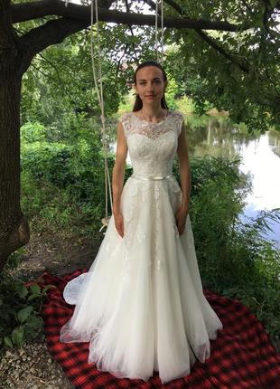 Волшебное свадебное платье2 фото