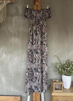 Неймовірно красивий сарафан, сукня, плаття/ відкриті плечі 💣1 фото