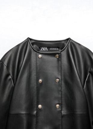 Стильна куртка/блейзер з ґудзиками zara5 фото