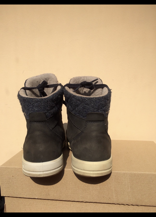 Зимние кожаные с мехом ботинки кроссовки кеды  lowa gtx6 фото