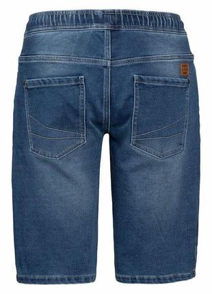 Качественные мужские джинсовые шорты стрейч denim размер 50, 58. livergy германия3 фото