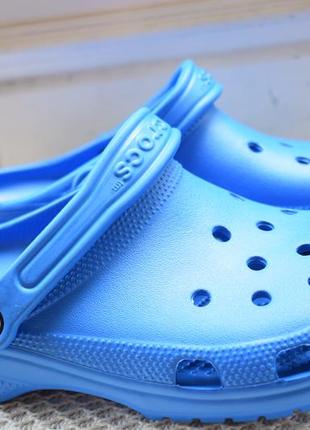 Шлепанцы шлепки кроксы тапки сабо crocs m8 w10 р. 41/42 27 см1 фото