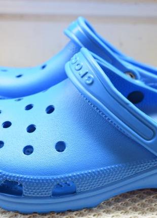 Шлепанцы шлепки кроксы тапки сабо crocs m8 w10 р. 41/42 27 см3 фото