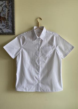 Біла сорочка, шкільна сорочка на 13-14 р.