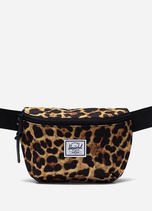 Сумка на пояс herschel fourteen leopard1 фото