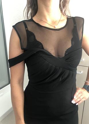 Плаття чорне міді