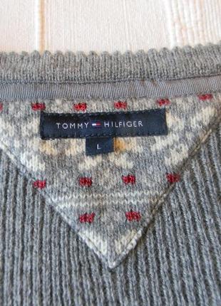 Жіноча безрукавка р. l від tommy hilfiger,вовна