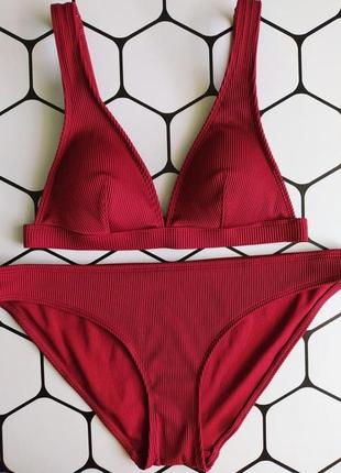 Шикарний бікіні рубчик)))розмір 36/40