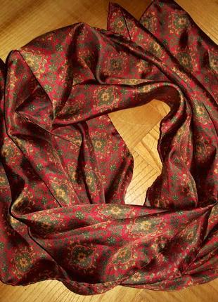 Шелковый шарфик, расцветка классика!