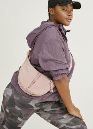 Сумка бананка c-and-a рожева