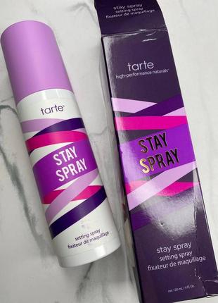 Спрей для фіксації макіяжу tarte cosmetics stay spray setting spray