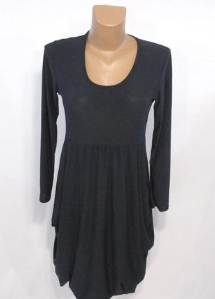 Платье легкое plam mode, т.синее, made in france, m, отл сост!