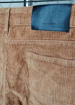 Мужские вельветовые шорты-карго boohooman4 фото