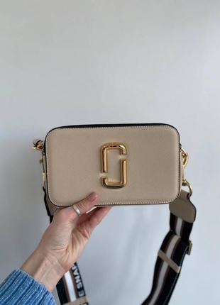 Marc jacobs logo beige3 фото