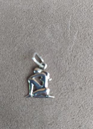 Кулрн срібло знак зодіака діва