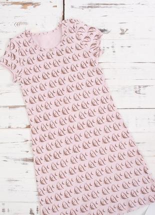 Дитяча нічна сорочка гарної якості рожева ночнушка дитяча мт011