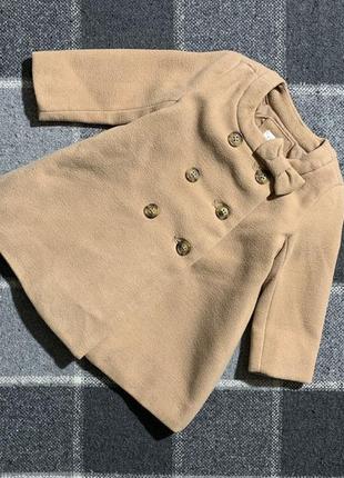 Дитяче пальто gap ( геп 6-12 міс 68-80 см ідеал оригінал бежеве)