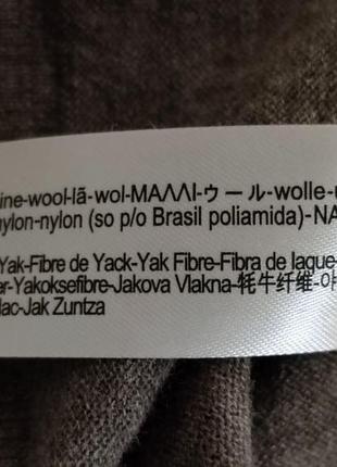 Джемпер поло оверсайз из смесовой шерсти мериноса и шерсти яка zara /5930/7 фото