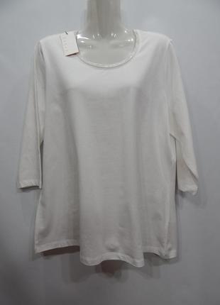 Футболка жіноча фірмова бавовна betty barclay 52-54 р. 036ф (тільки в вказаному розмірі, лише 1 шт)