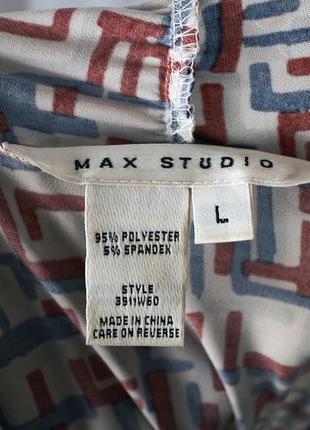 Max studio різнобарвне плаття монограма8 фото