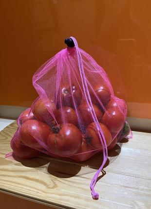 Экомешочки экоторба екосумка еко мішок, торба торбинка фруктовка сітка5 фото