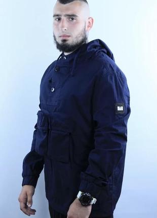 Анорак weekend offender silver puffs dr navy2 фото