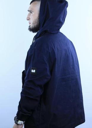 Анорак weekend offender silver puffs dr navy3 фото