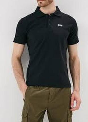Черное поло helly hansen