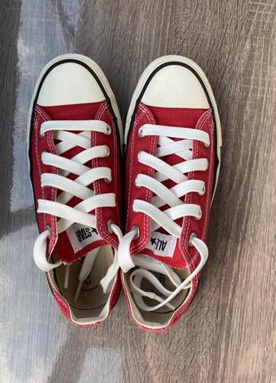 Converse product red кеди  оригінал