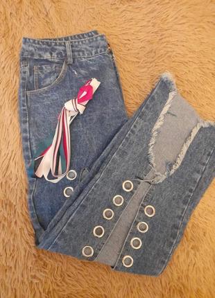 Молодіжні жіночі джинси3 фото