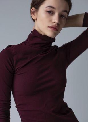 Бесшовный гольф водолазка с длинным рукавом микрофибра 22 цвета9 фото