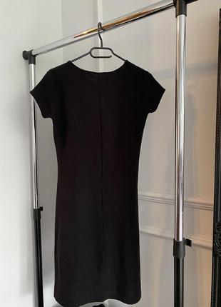 Чорна сукня плаття футболка3 фото