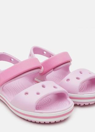 Детские босоножки crocs crocband, 100% оригинал1 фото