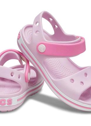 Дитячі босоніжки crocs crocband, 100% оригінал2 фото