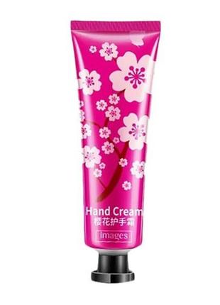 Крем для рук images hand cream extract sakura з екстрактом сакури, 30 мл