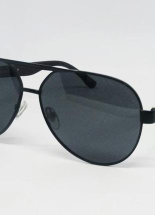 Porsche design модні брендові чоловічі сонцезахисні окуляри чорні краплі поляризированные1 фото