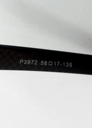 Porsche design модні брендові чоловічі сонцезахисні окуляри чорні краплі поляризированные7 фото