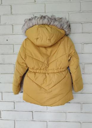 Зимова куртка на дівчинку 4-5 років 110 см