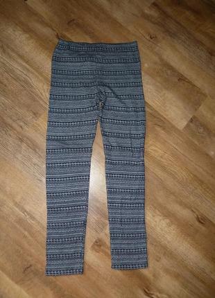 Плотные  лосины на 12-13 лет