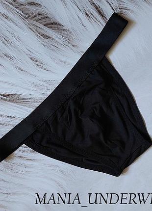 🩲 чорні трусики танга для чоловіків від mania_underwear