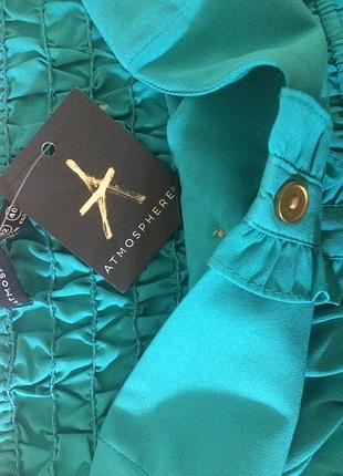 Atmosphere майка, блуза, цвет морской волны нежная ткань