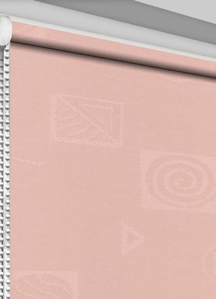 Рулонна штора rolets ікеа 1-1842-1900 190x170 см відкритого типу рожева