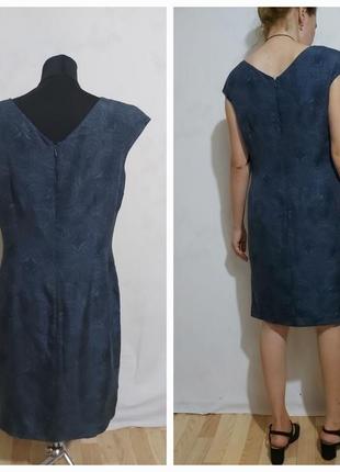 Новое с биркой ! шелковое платье(100%- шелк)august silk dress8 фото