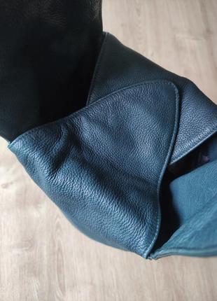 Стильная фирменная женская кожаная сумка - бохо by mario soppelsa, италия8 фото