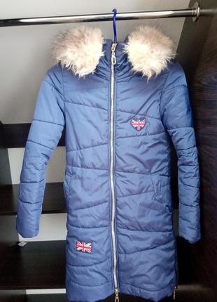 Зимова курточка (розмір 40/хs).1 фото