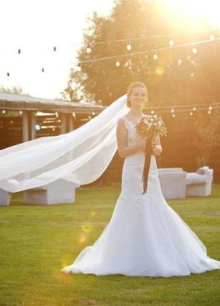 👸🏼ексклюзивна дизайнерська весільна сукня від італійського бренду giovanna alessandro7 фото