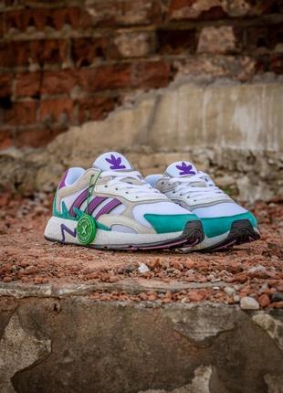 Adidas tresc run white violet шикарные кроссовки найк9 фото