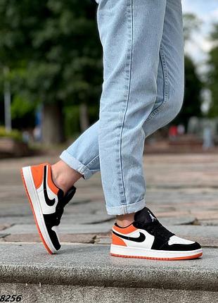 Кросівки-кеди на високій підошві танкетці платформі джордан аір